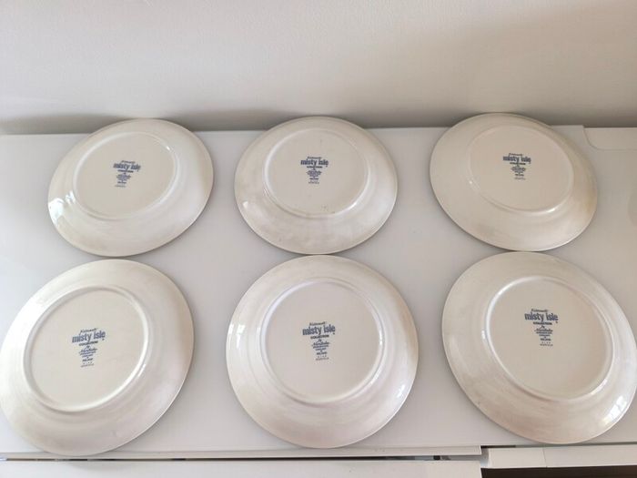 Vintage Noritake Keltcraft Misty Isle Deerfield 18 Piece Tea Set Made in Ireland