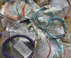 Assortment fibre optic leads