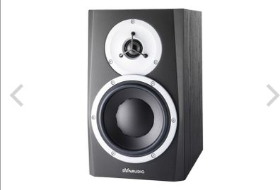 Dynaudio BM5A active nearfield monitors.