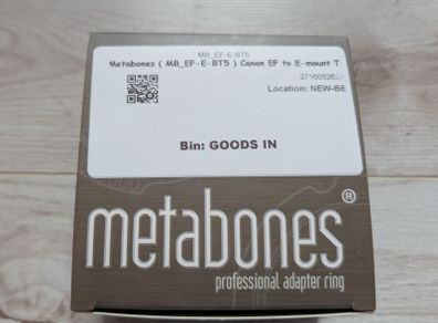 Canon Ef to E-Mount Metabones MK5