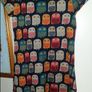 Brand new Silver Silk Paris owl pattern  mini dress size L UK12 EUR40 Postage included Image 7