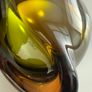 Large Czech Sommerso Art Glass Sculptural Bowl. c.1960s Image 3