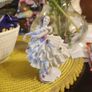 German Dresden Porcelain Ballerina Image 2