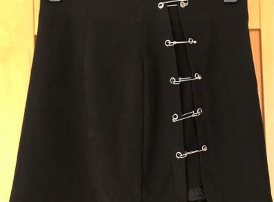Ladies Black Mini Skirt by Cider