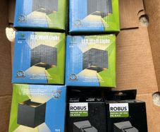 led wall lights outdoor exterior and PIR sensors