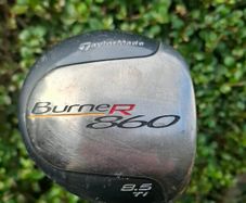 Taylormade Burner 860 Driver 9.5 Degree Stiff Flex Burner Lite 60 Shaft