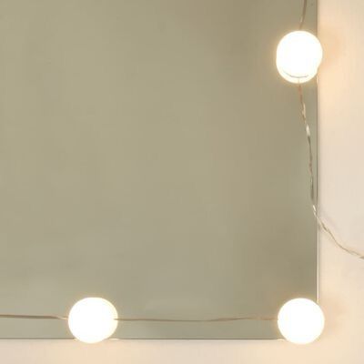 NEW SALE | Mirror Cabinet with LED White 90x31.5x62 cm