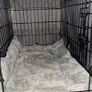 Medium Cardys Dog Crate Cage with Cover & Padded Bed. Excellent Condition Image 5