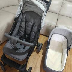Hauck Shopper stroller and bassinet