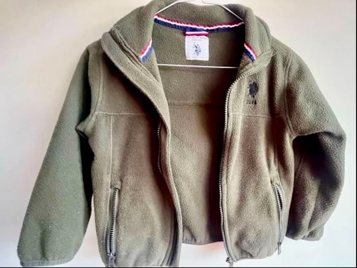 U.S.Polo Assn green boys gilet size 5-6 years old