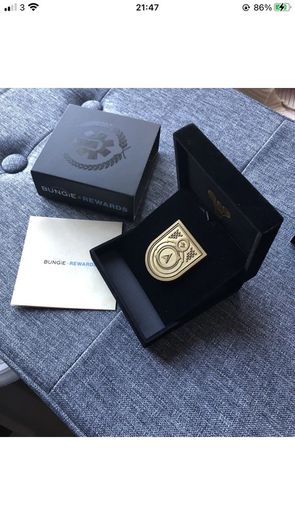 Destiny 2 - Wayfarer seal pin. Rare and Retired