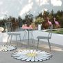 Cosco Table and Chair set 1 Table and 2 Chairs Metal Grey - 87815GRY1EUK Image 2