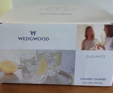 4 Wedgwood Whiskey Glasses