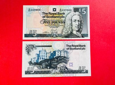 Scotland  5. Pounds   2006. PICK  352  ( Uncirculated )