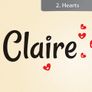 Personalized Name Wall Sticker For Girls / Vinyl Decal (Free Shipping) Image 3