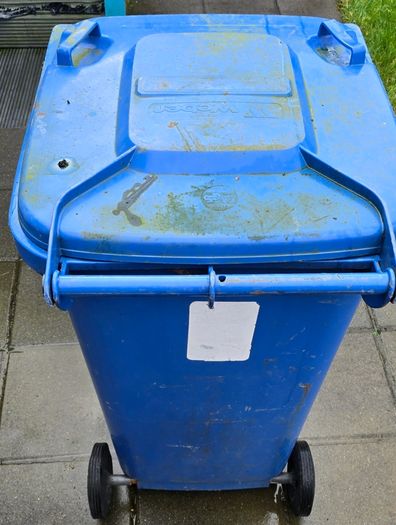 Large Recycling Weber Blue bin 240l