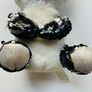 Panda Soft Toy - Sequinned - Tactile - 26cm Image 4
