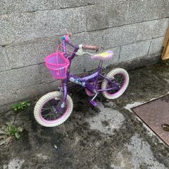 Purple Princess Kids Bike