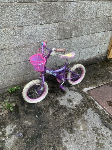 Purple Princess Kids Bike