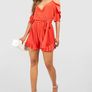 Deep Orange playsuit size 10 Image 3