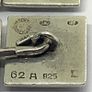 Rare Art deco Georg Jensen Cuff links Image 8