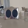 Solid Silver Double Photo Frame. Image 3