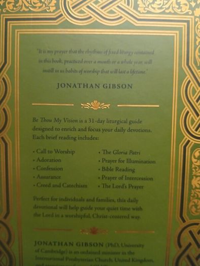 Be Thou My Vision: A Liturgy for Daily Worship