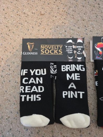 Guinness Novelty Socks