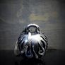 Bravo 3D Flame Skull Guardian Spirit Bell Motorcycle Motorbike Biker Gift Image 2