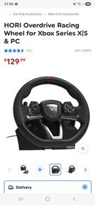 xbox steering wheel