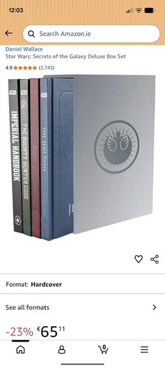 Star wars secrets of the galaxy book set