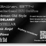 Metal Business Cards or Name plates Image 3