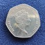 Gibraltar 50 pence 2017 coin. 50 anniversary of the referendum Image 2