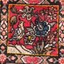 vintage Persian Bakhtiari accent rug Image 5