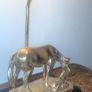 brass horse lamp Image 3