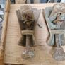 4 x art deco cast iron bath feet Image 8