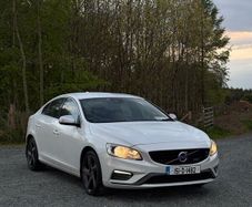Volvo S60 R-Design D4 GT pearl white automatic