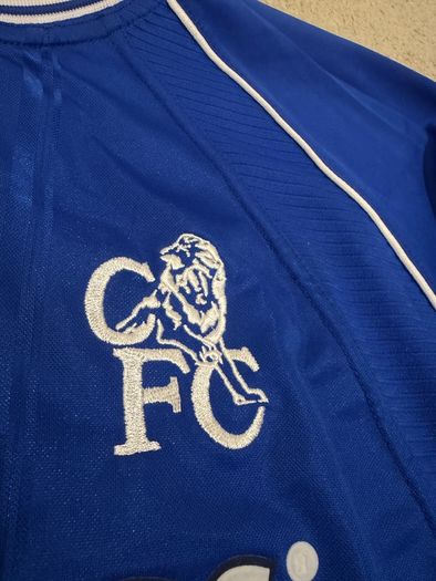 Official Chelsea FC Retro Home Shirt 1998/2000 - Score Draw