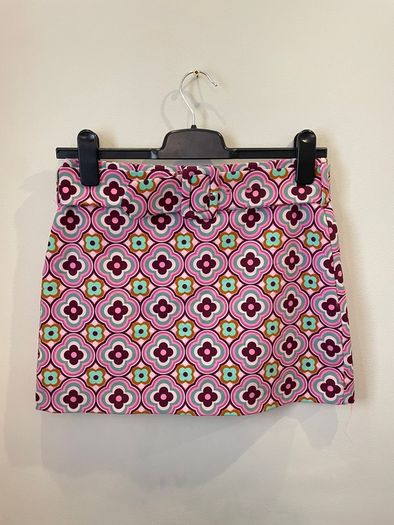 ZARA Pink Floral Mini Skirt Size 8!