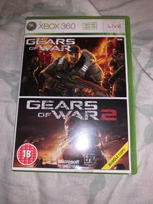 Xbox 360: rare Gears of war 1 & 2 Bundle copy