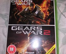 Xbox 360: rare Gears of war 1 & 2 Bundle copy