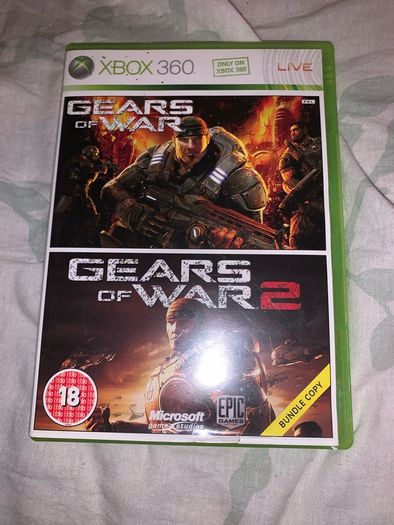 Xbox 360: rare Gears of war 1 & 2 Bundle copy