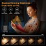 Book Light Rechargeable 11 LED Reading Light Clip on Book 3 Eye Protecting Modes and Touch Control Stepless Dimming long Battery Life, 360 degree Adjustable Book Lamp for Reading at Night for Readers Image 2