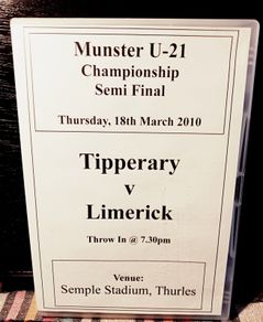 2010. Tipperary V Limerick Football Munster U-21. Championship Semi Final. DVD.
