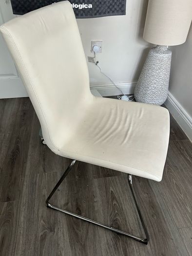 White Dining Room Chair