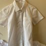 3 White school shirts (age 8-9) Image 2