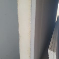 Insulated plasterboard
