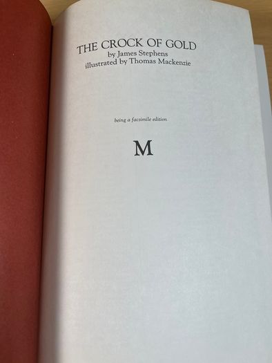 The Crock of Gold, James Stephens, Illustrated - Macmillan - VGC - Hardback