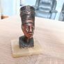 Vintage Egyptian Queen Nefertiti buststatue Image 3