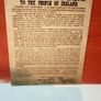 Irish 1916 Proclamation of the Irish Republic Easter Rising seven signatories posters Image 2